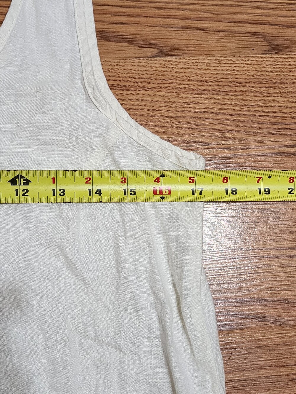 Vtg Gap 100% Linen Maxi Dress Size XS Coastal Minimalist Cream Resortwear - Picture 9 of 9
